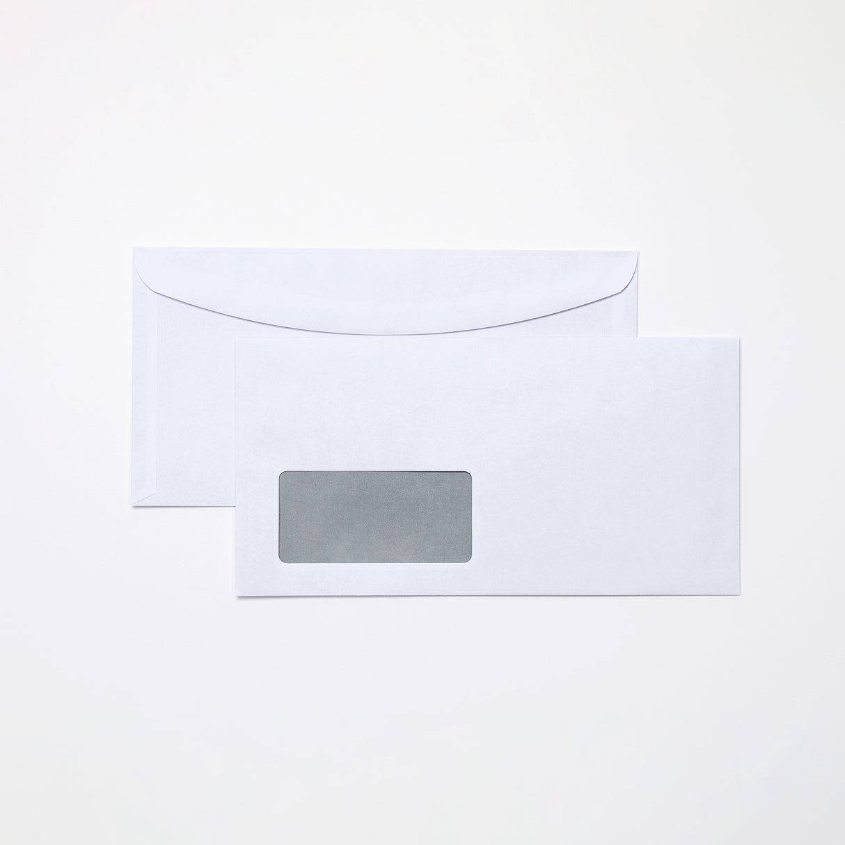 Envelopes 235*125 mm, with window, glued on the outside