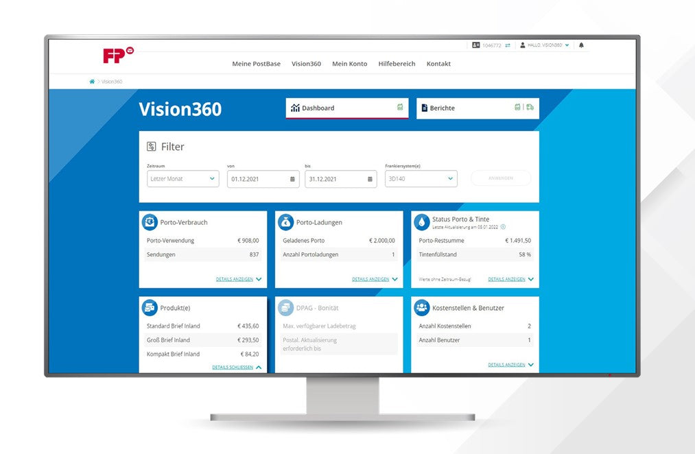 Vision360 - Premium-Vertrag (Monatspauschale)