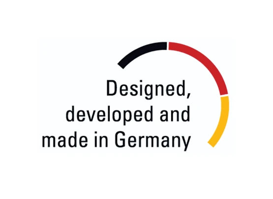 Designed, developed and made in Germany